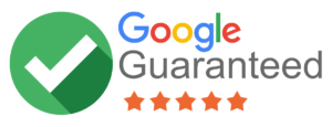 Google logo for high-rated cleaning services that are google guaranteed