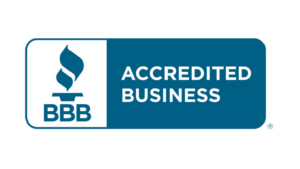 BBB Accredited Business badge for a trusted professional cleaning company