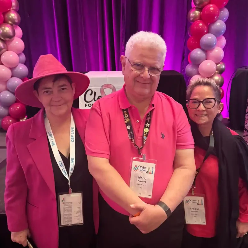 Three cleaning business team members posing at the Cleaning Business Fundamentals event in Austin